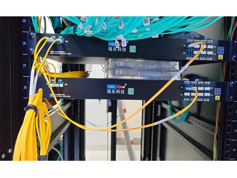 Successful cases of DWDM MUX equipment used in public transport systems